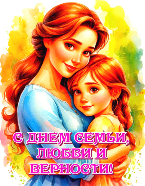 Открытки с днем семьи