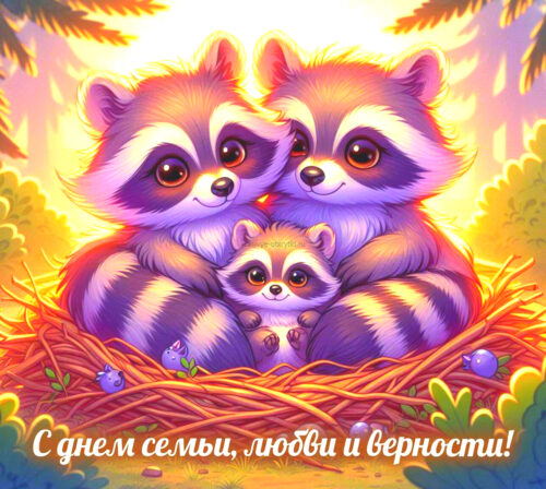 Открытки с днем семьи