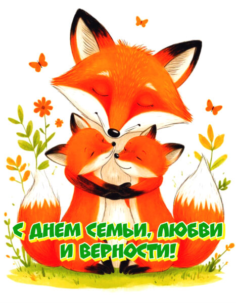 Открытки с днем семьи